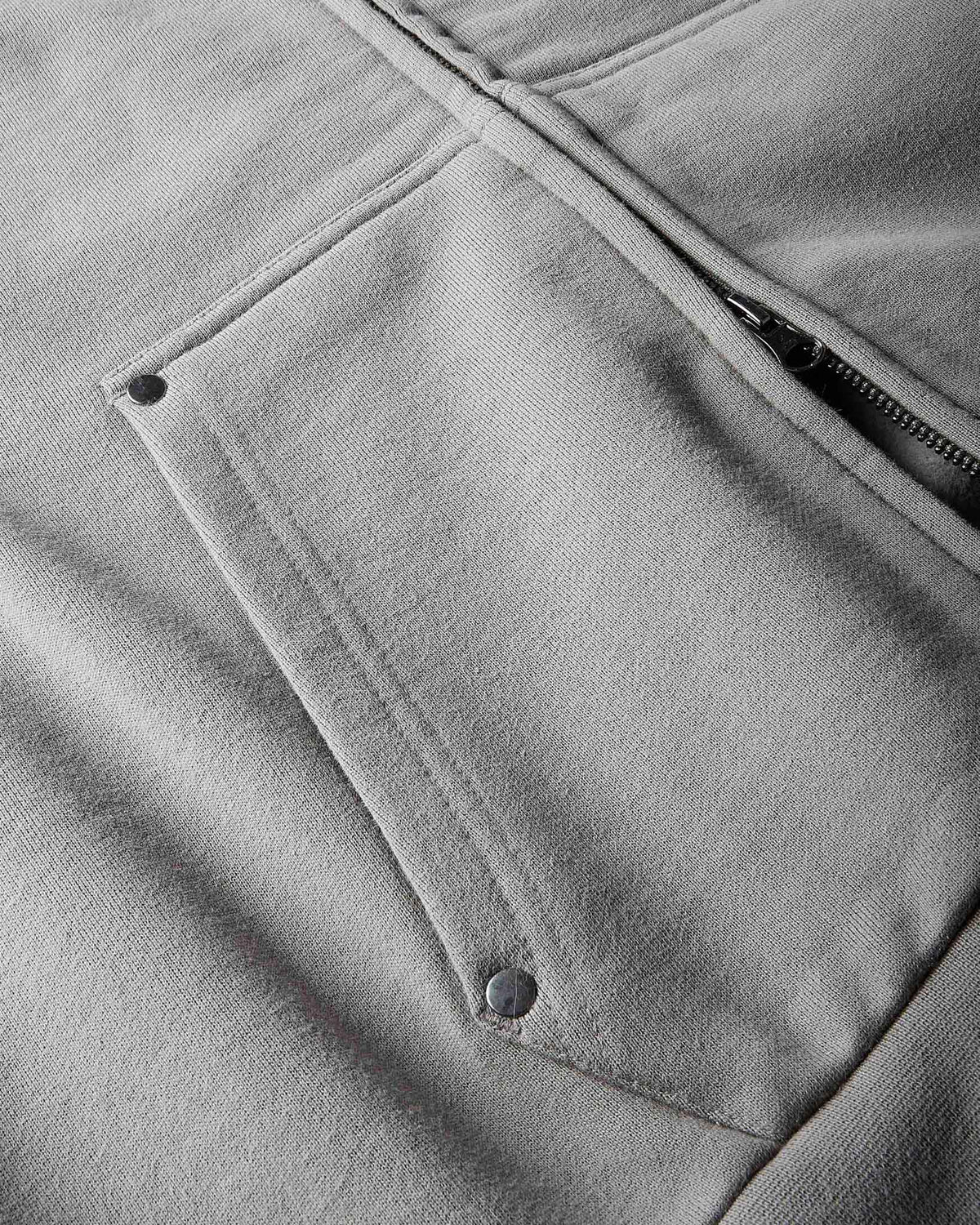 Inkfall Oversized Zip Hoodie - Grey/Black/Camo
