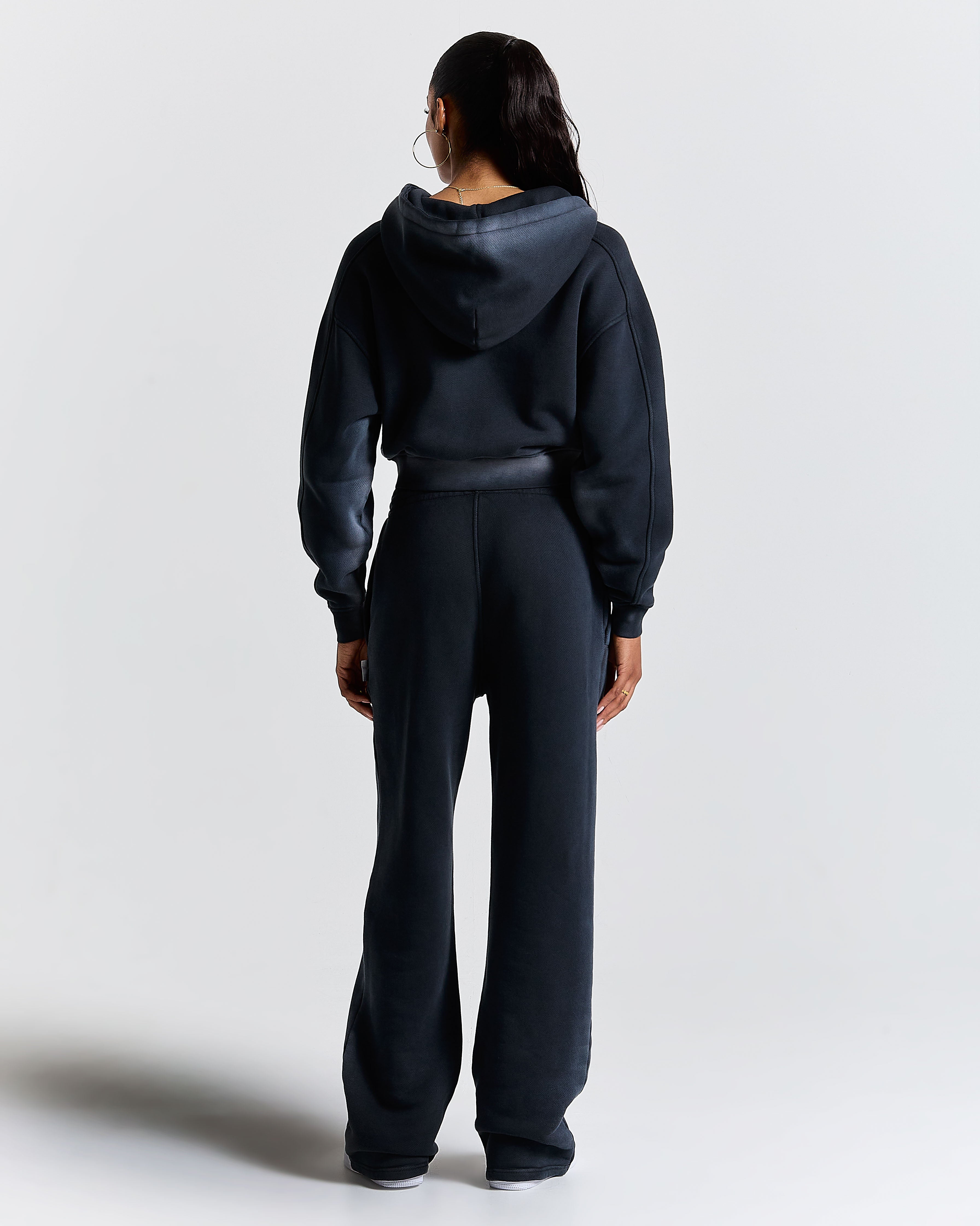 Women's Ghost Full Tracksuit - Black