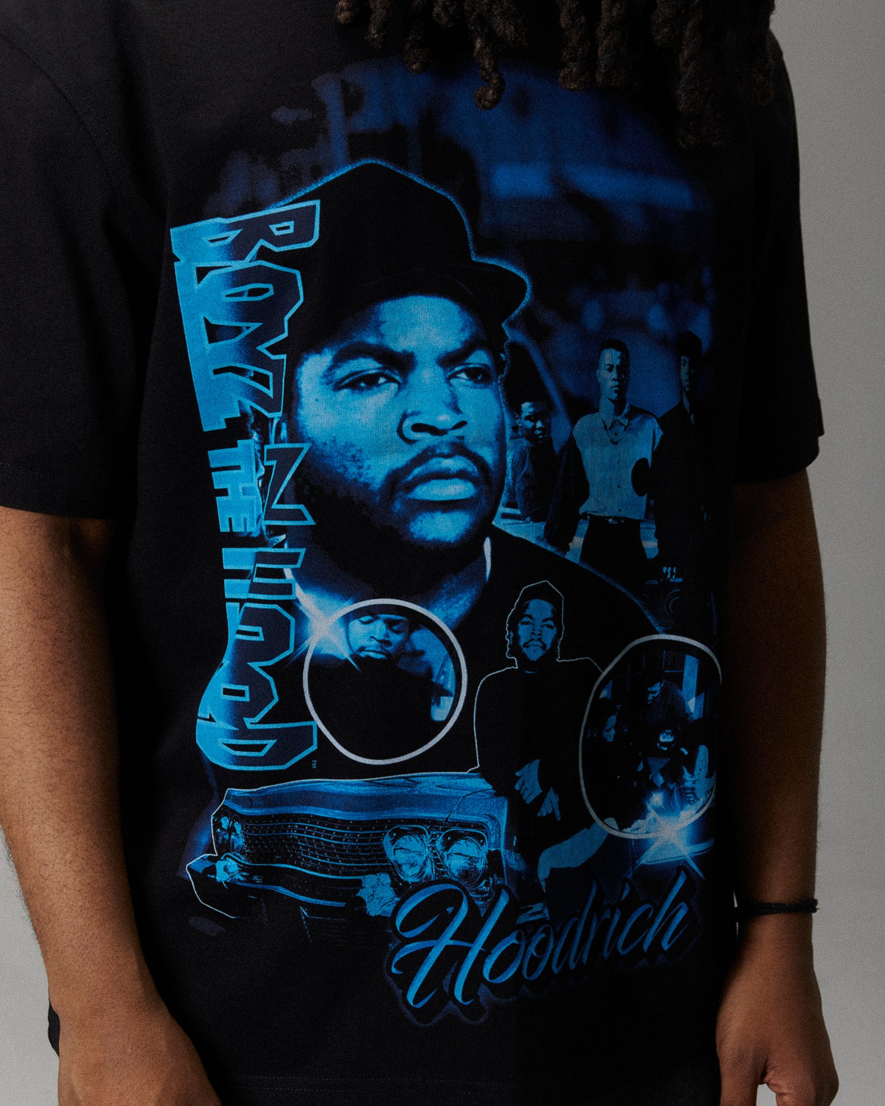 Empire Boyz N The Hood T-Shirt - Black/Blue