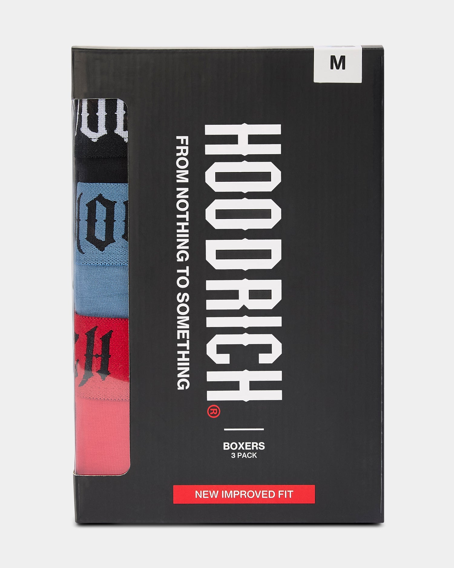 Ritual 3 Pack Boxers - Black/Blue/Red