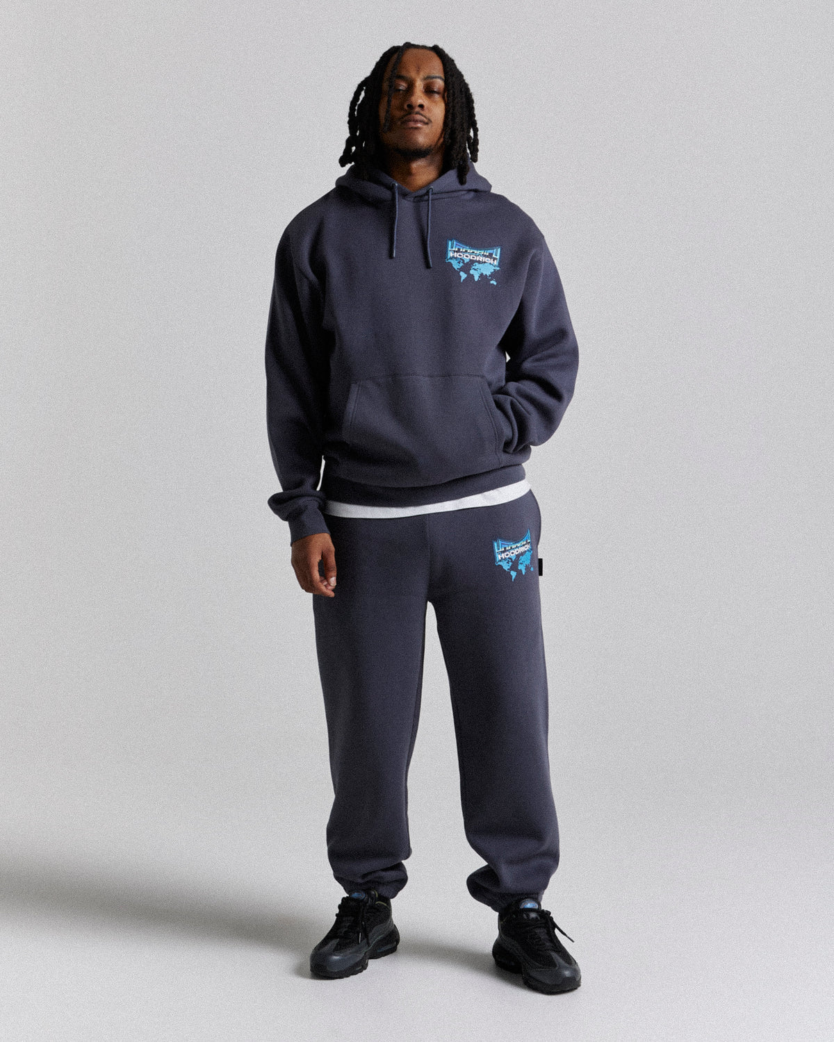 Worldwide Oversized Jogger - Blue/White