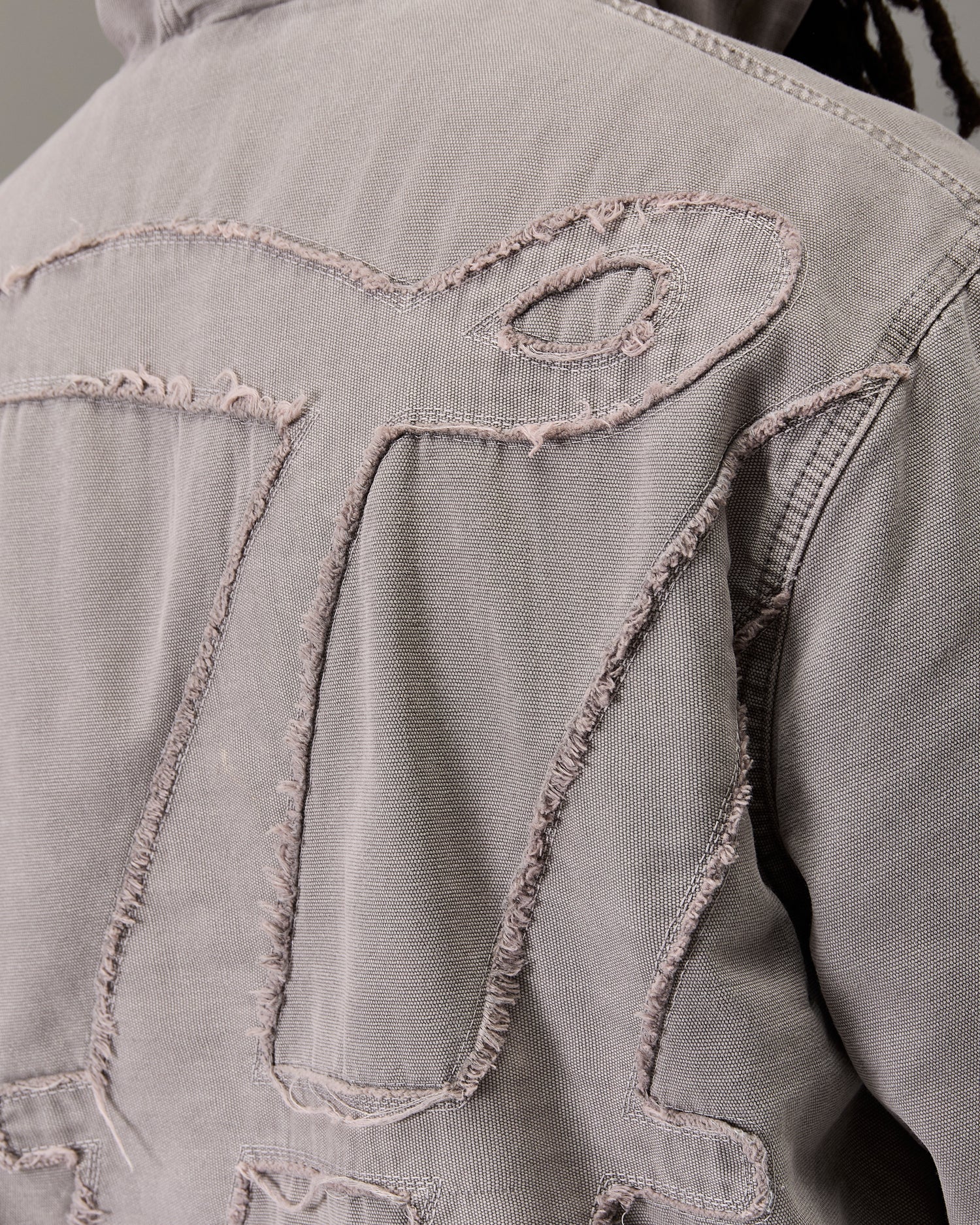 The Winner's Circle Canvas Jacket - Grey