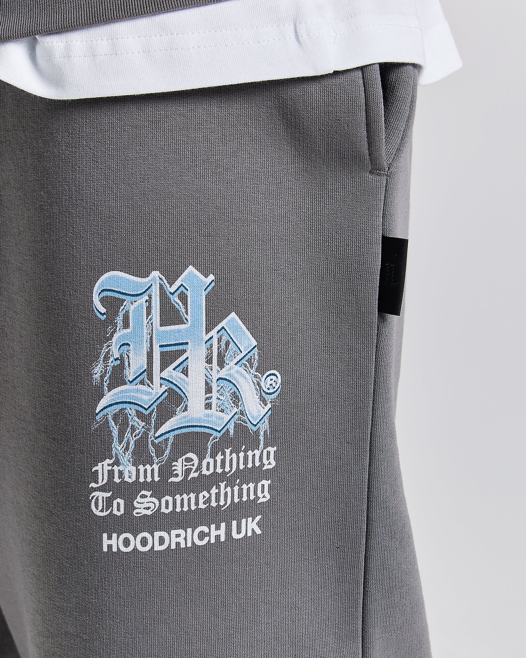 Tornado Oversized Joggers - Grey/White/Blue
