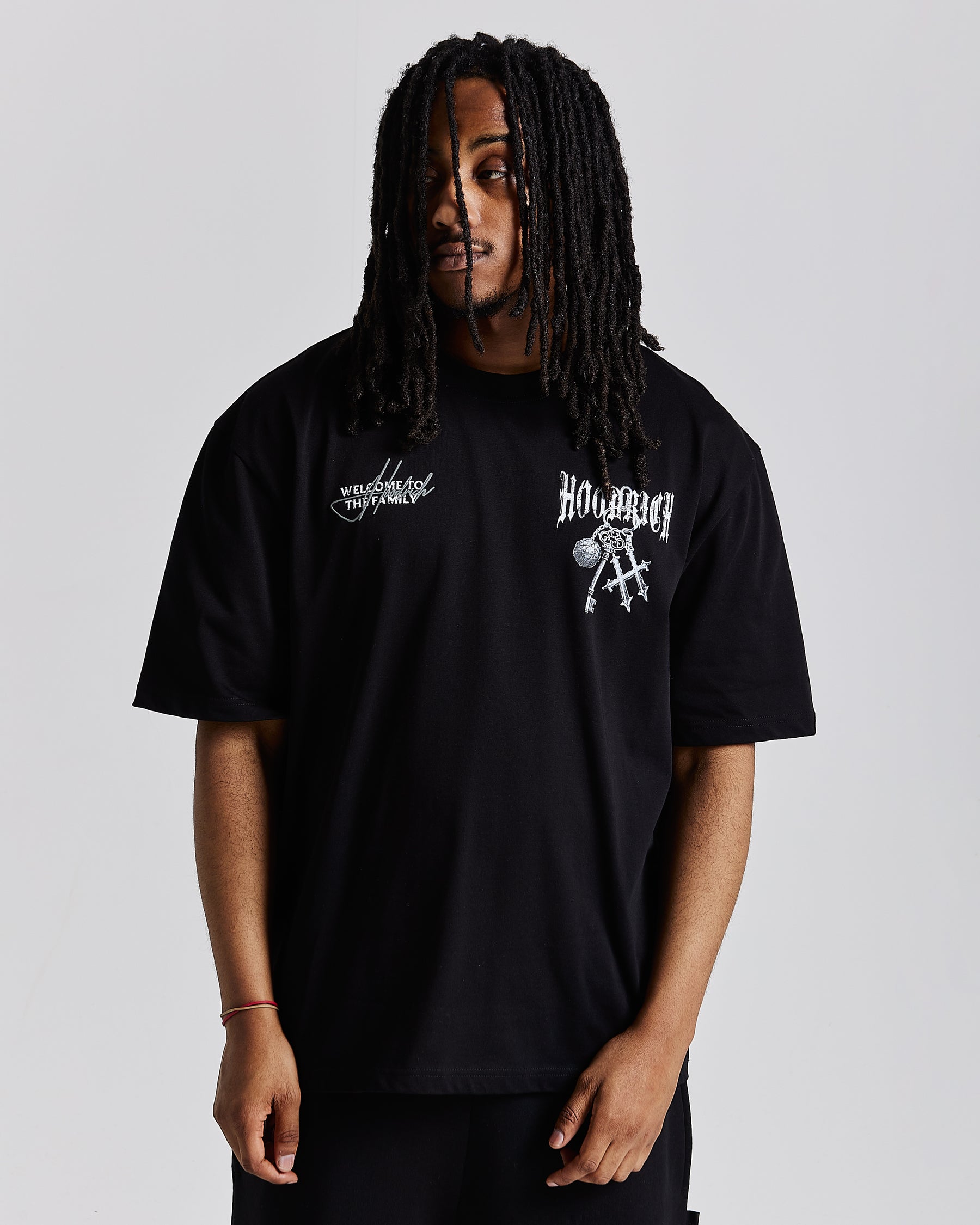 Rite Oversized T-Shirt - Black/White/Grey