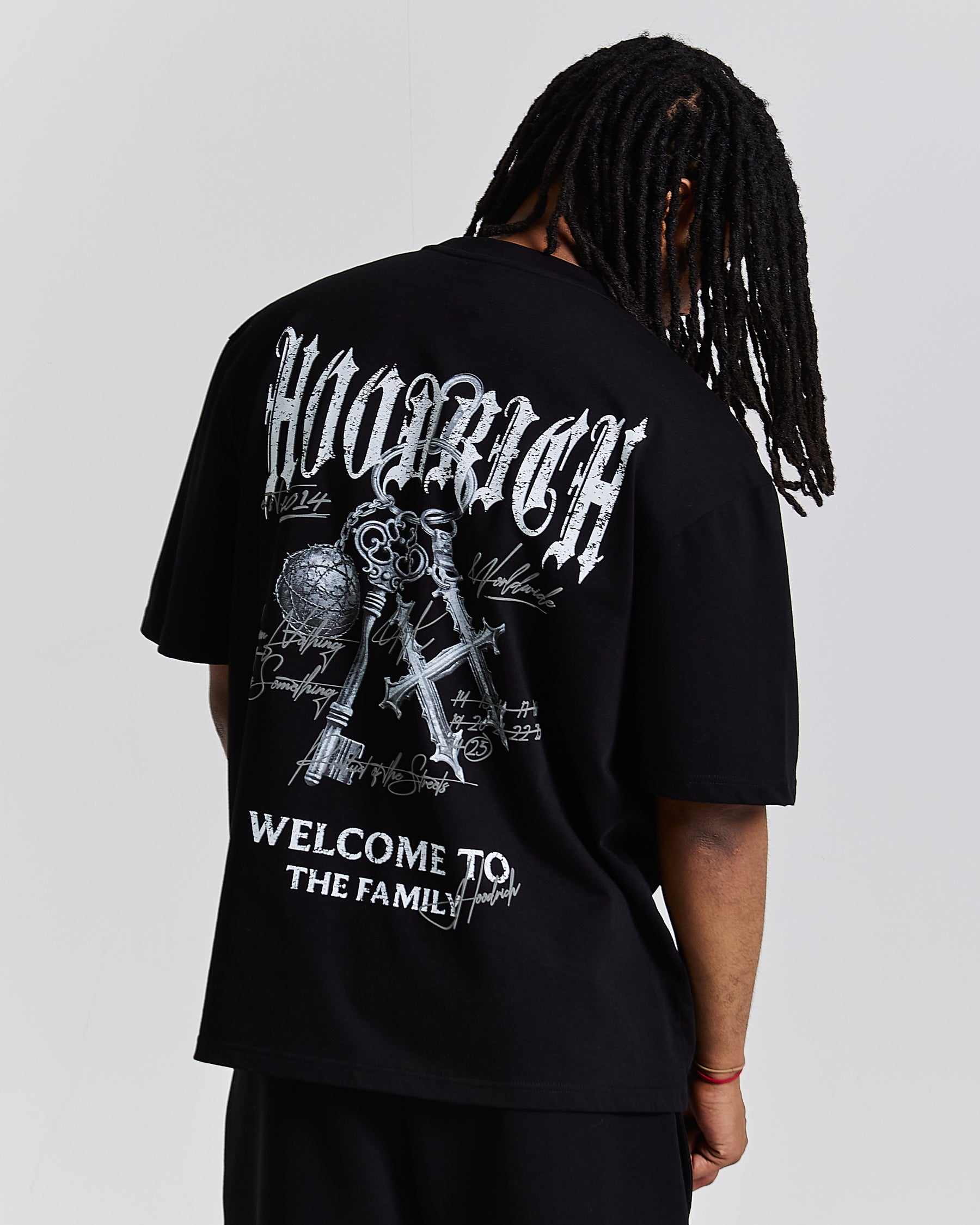 Rite Oversized T-Shirt - Black/White/Grey