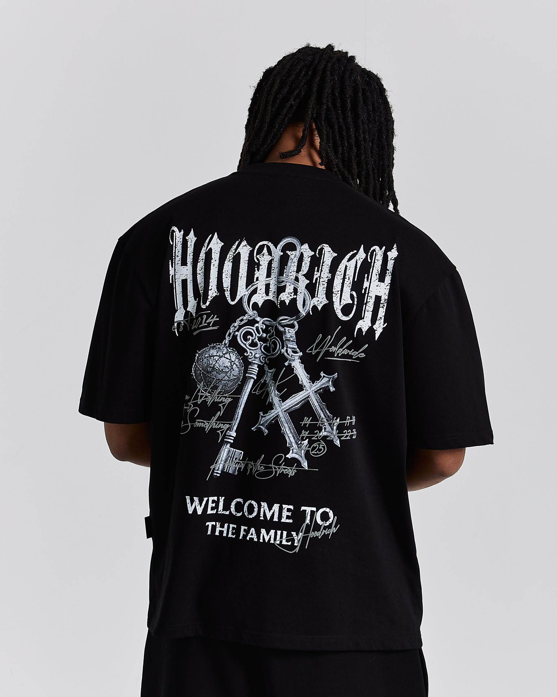 Rite Oversized T-Shirt - Black/White/Grey
