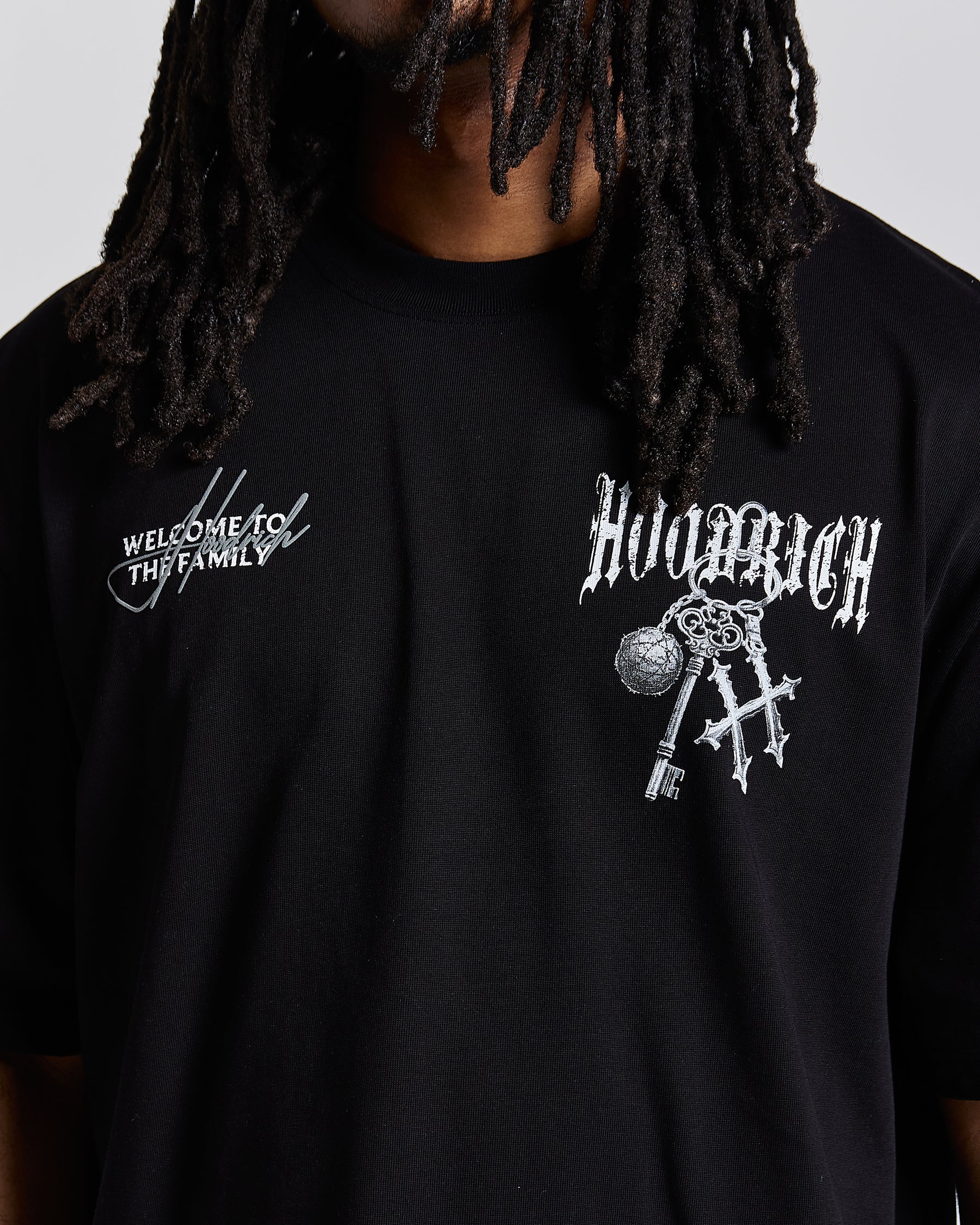 Rite Oversized T-Shirt - Black/White/Grey