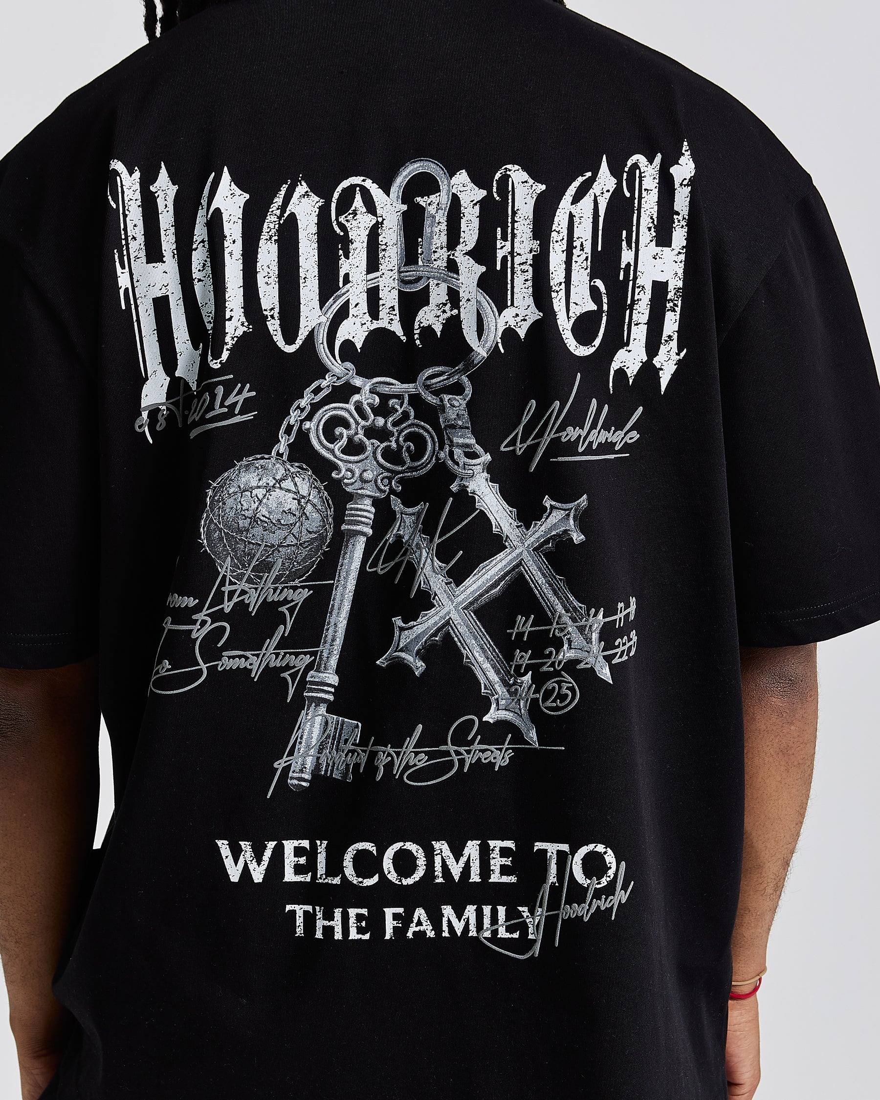 Rite Oversized T-Shirt - Black/White/Grey