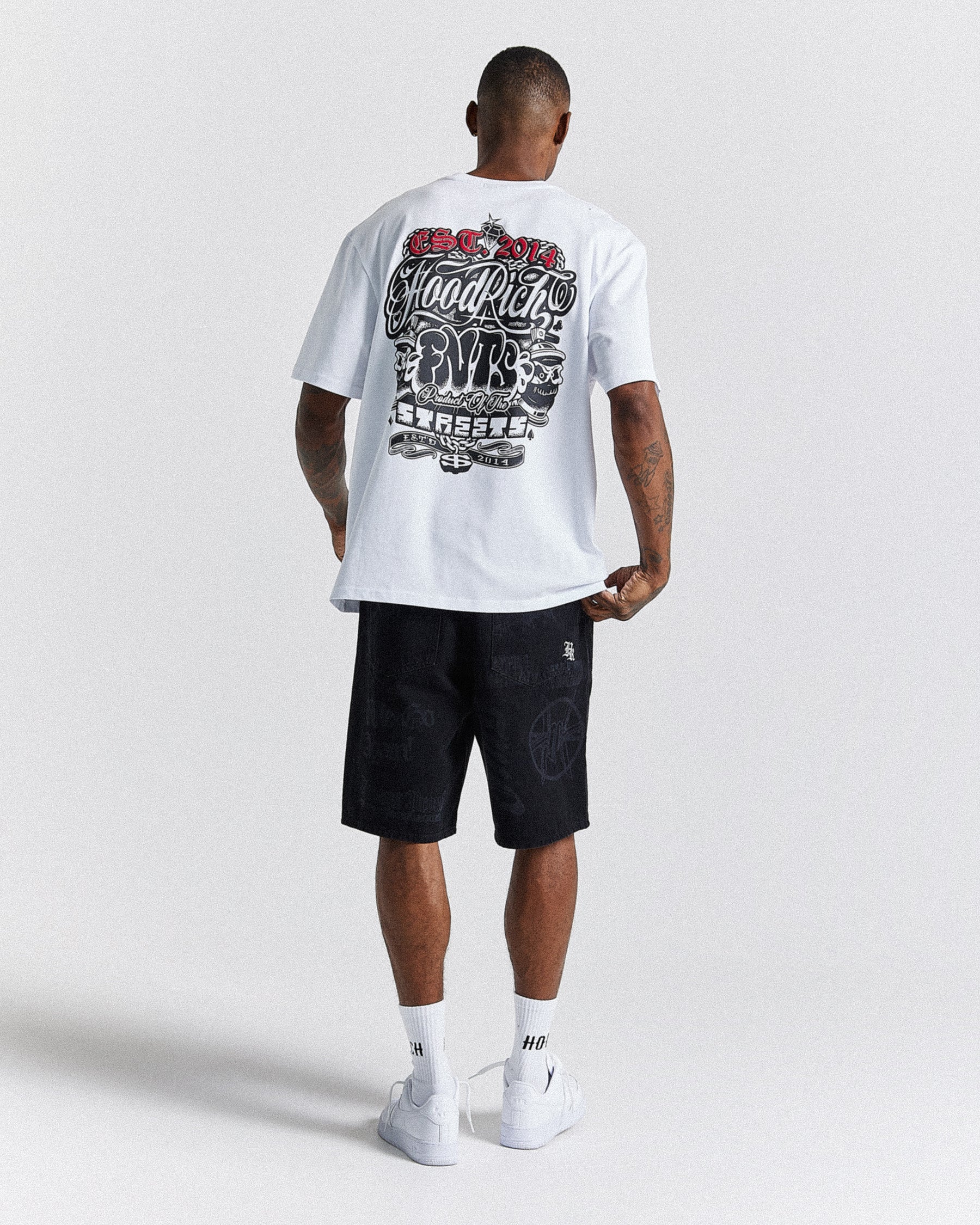 Chroma Denim Shorts - Black