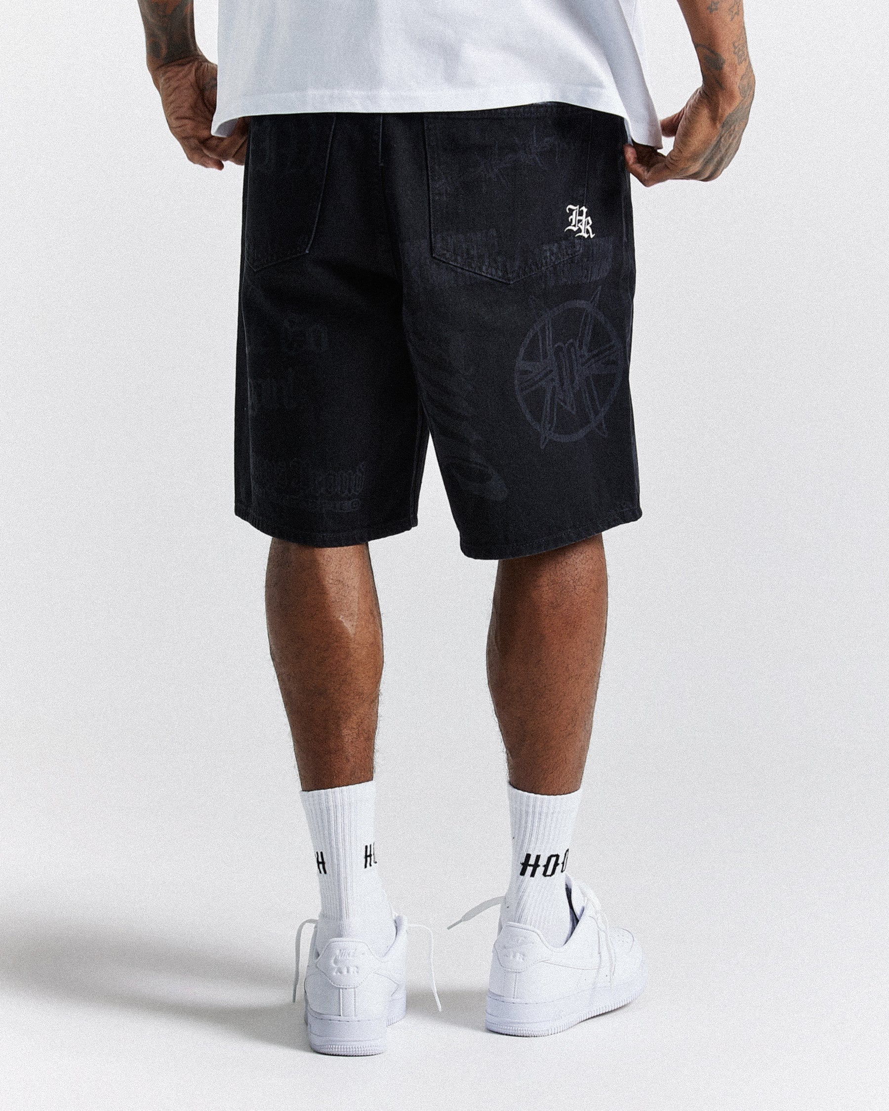Chroma Denim Shorts - Black
