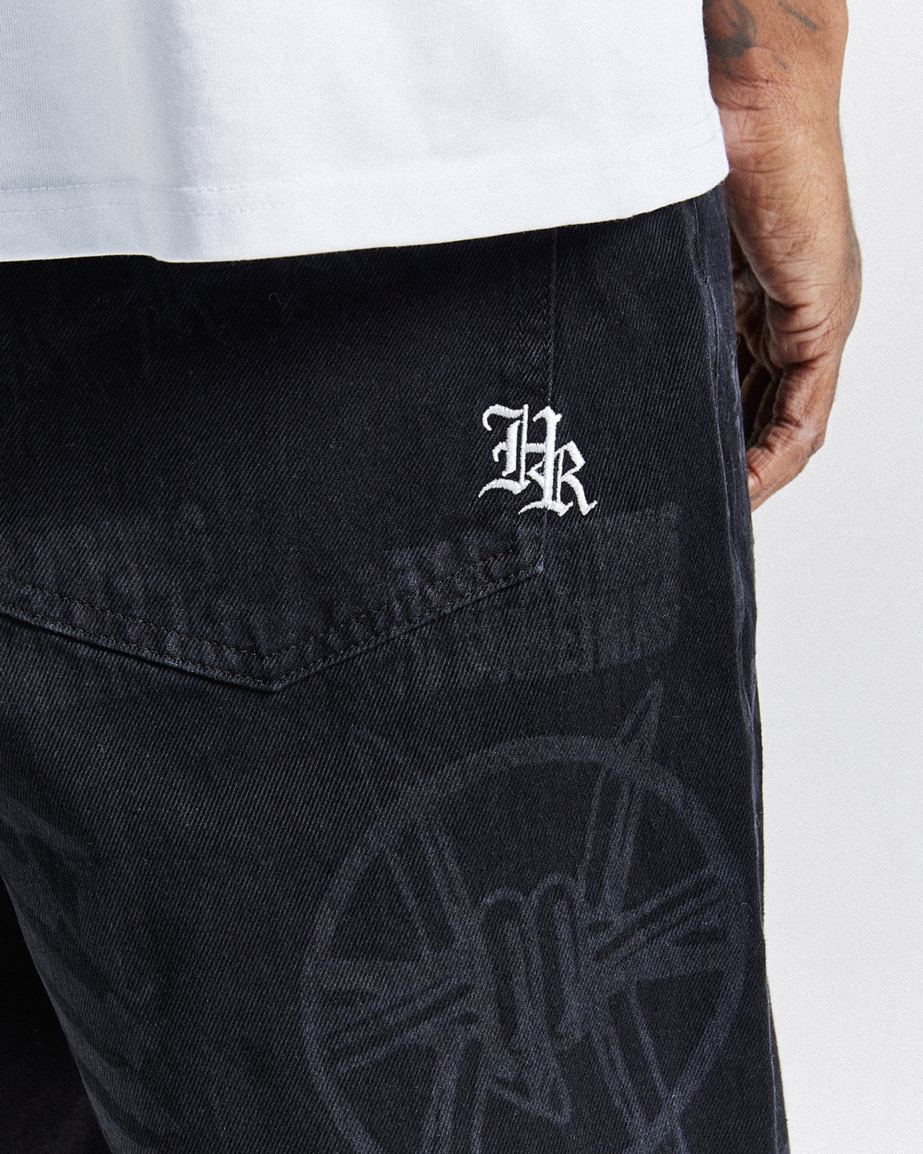Chroma Denim Shorts - Black