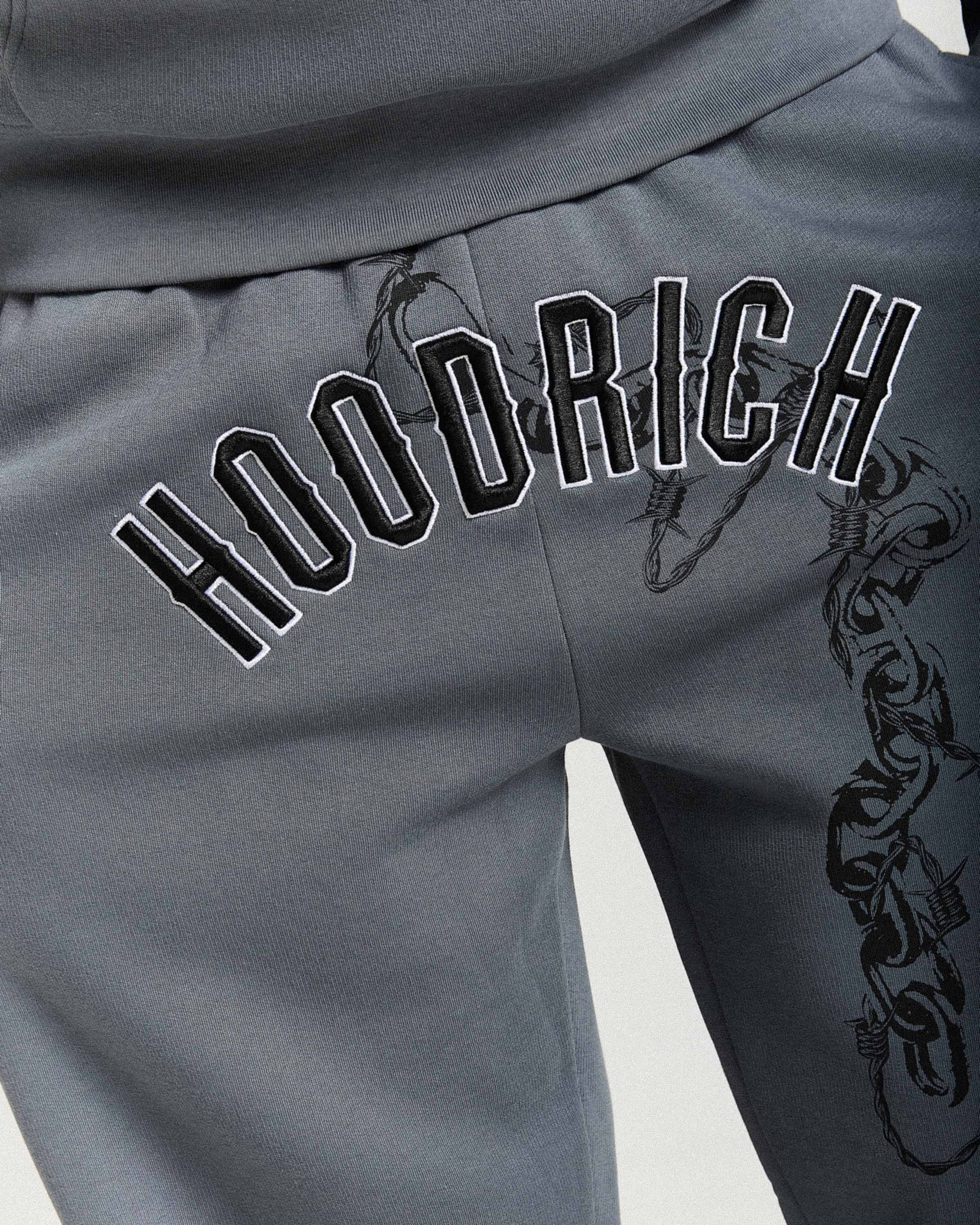 Guepard Oversized Joggers - Grey/Black/White