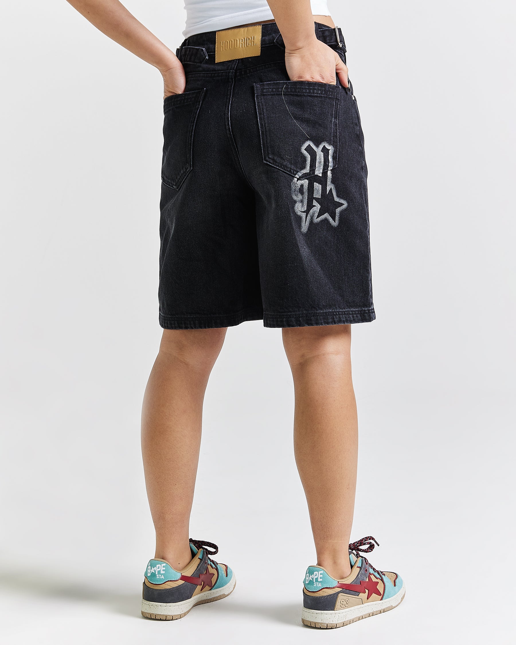 Totem Denim Jorts - Black Wash