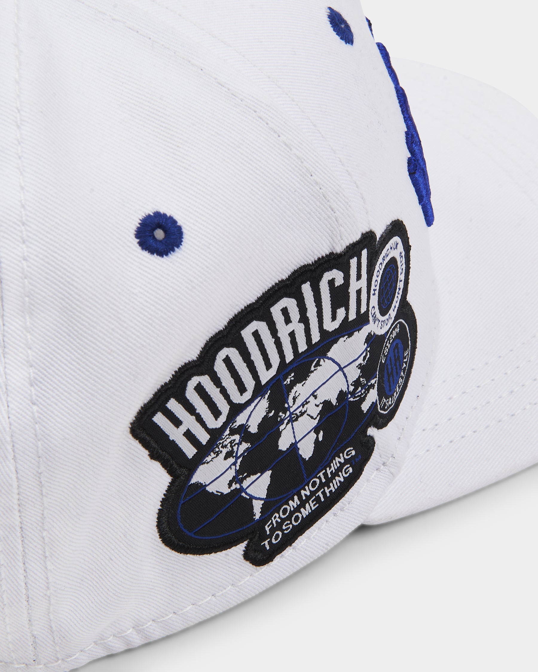 OG Mark Snapback Cap - White/Blue/Black