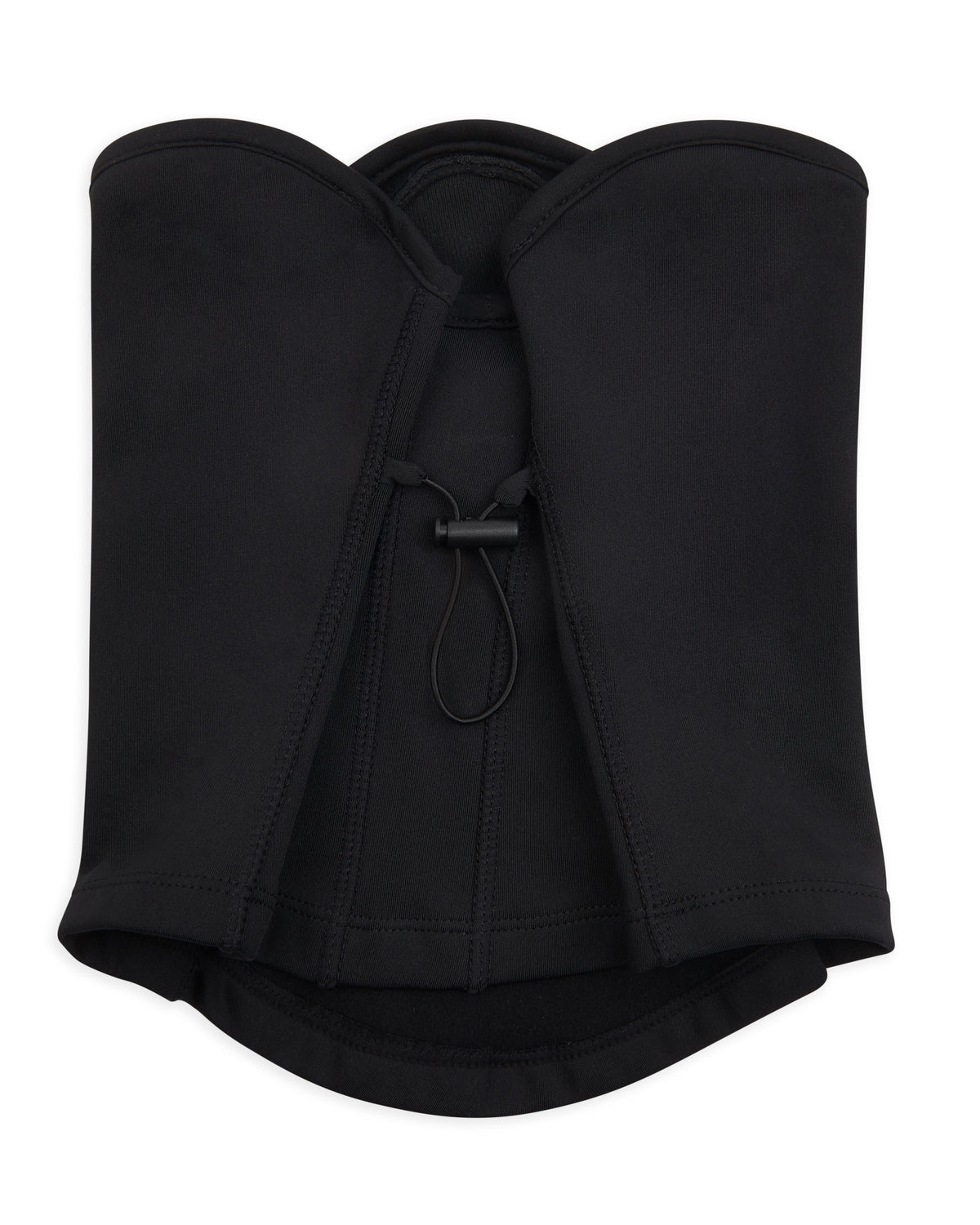 Displays the Black 'Hoodrich' OG Core Snood