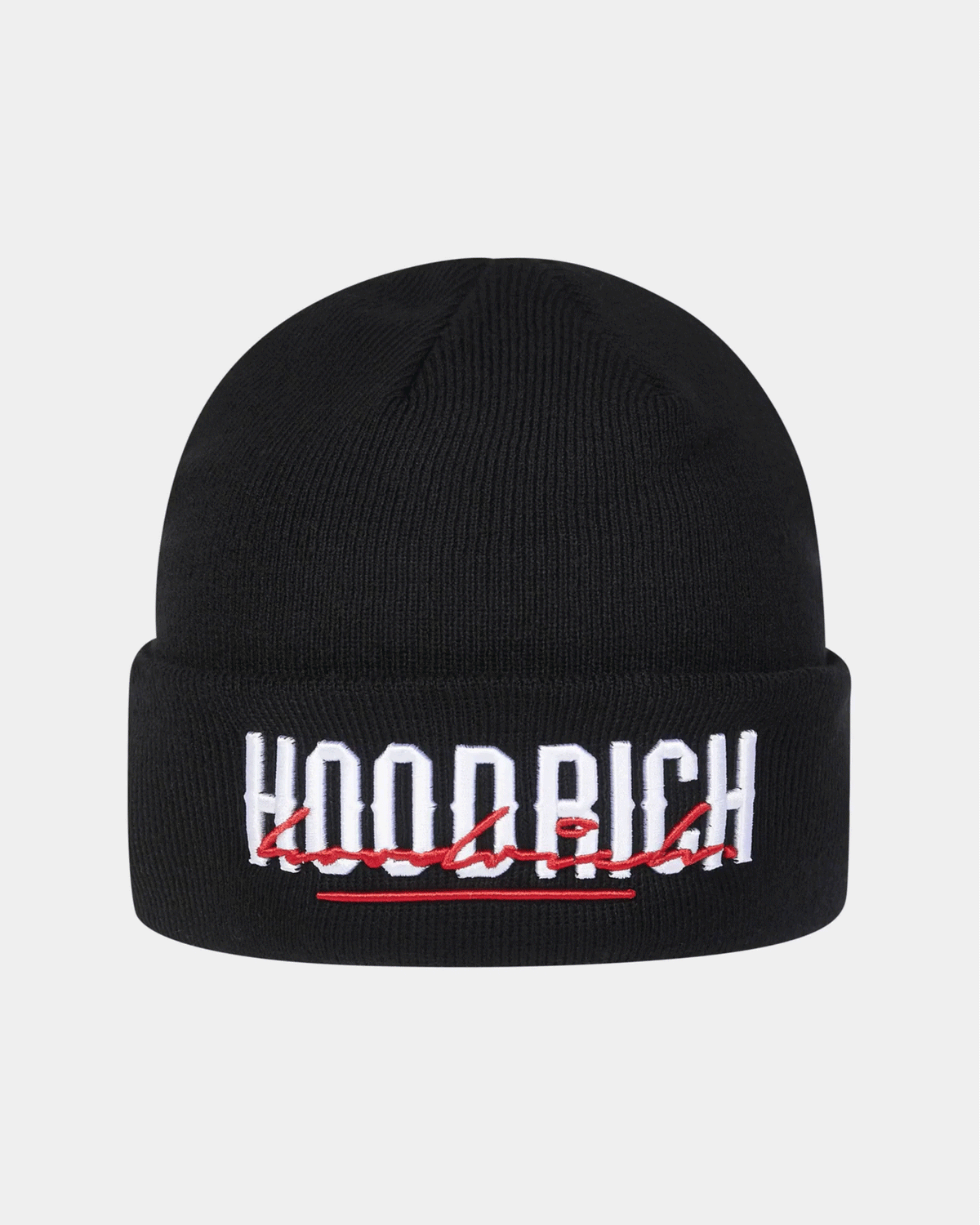 OG Blend Beanie - Black/White/Red