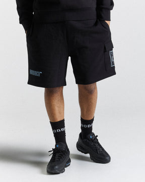 Akira Shorts - Black/Blue