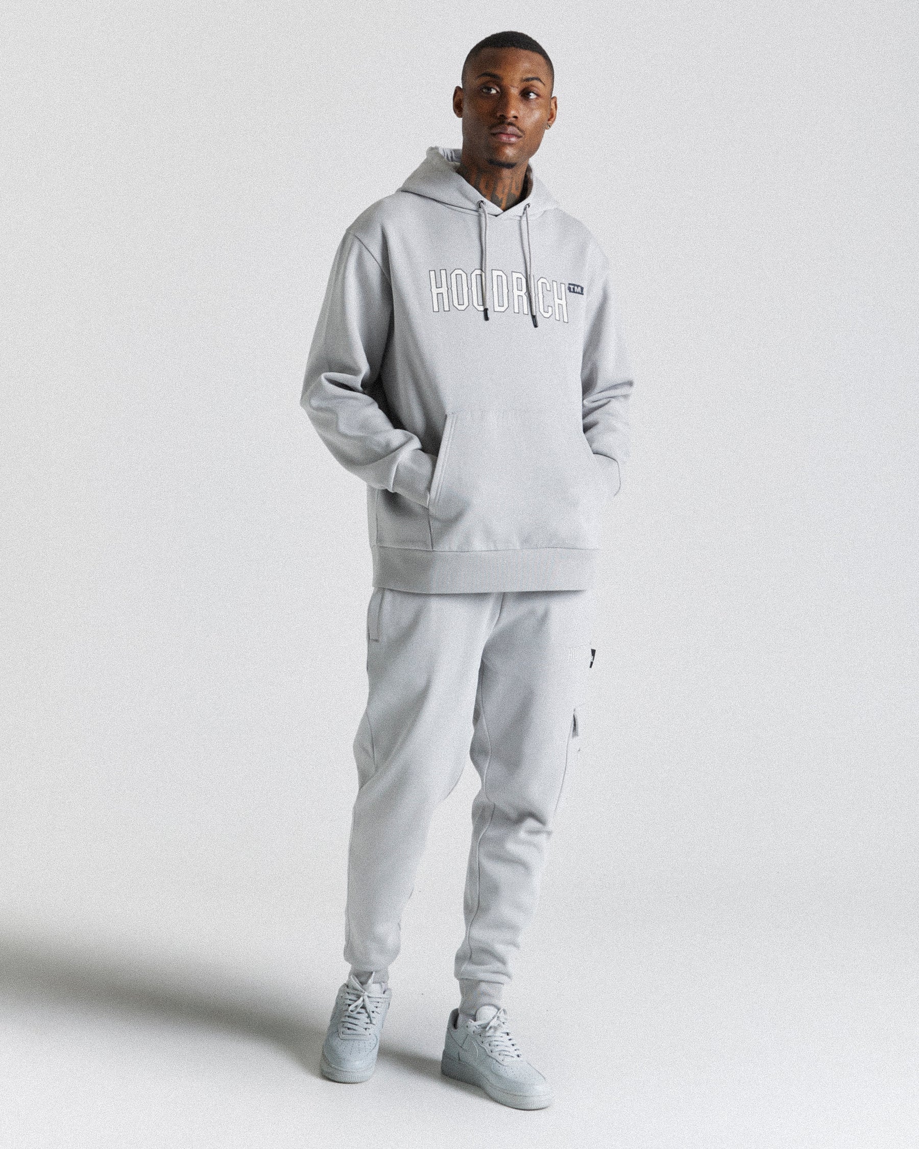 Akira Hoodie - Grey/White/Navy