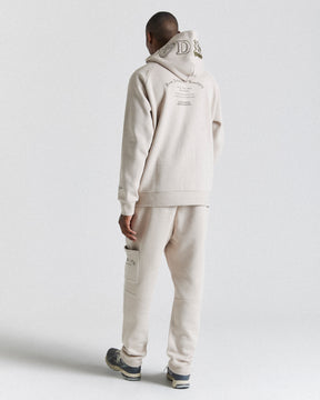 Heat Hoodie - Silver Gray/Olive/White