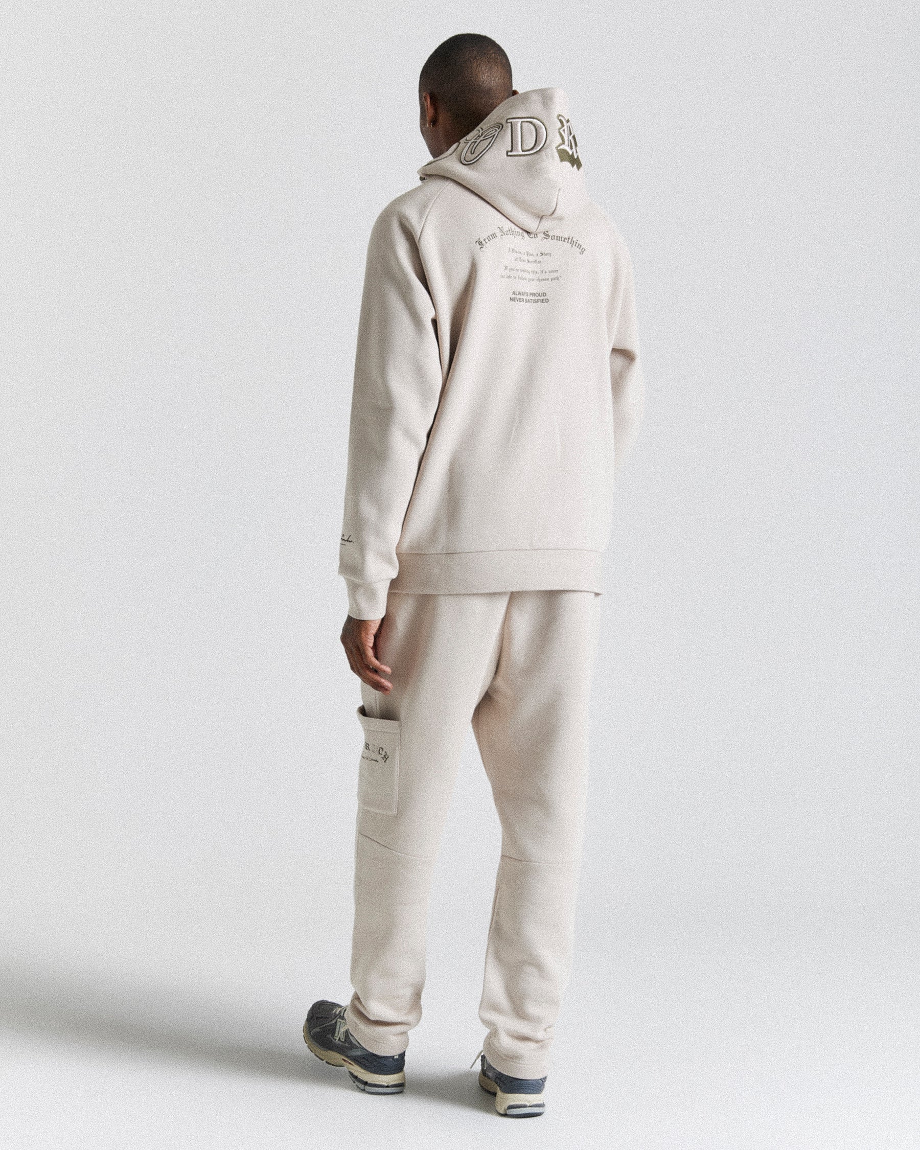 Heat Hoodie - Silver Gray/Olive/White