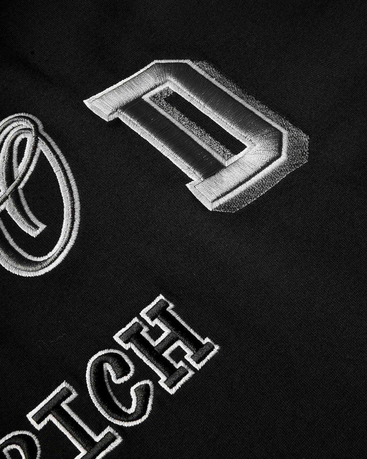Displays the Black lava smoke 'Hoodrich' branded Forza Oversized T-shirt featuring the hoodrich branding details