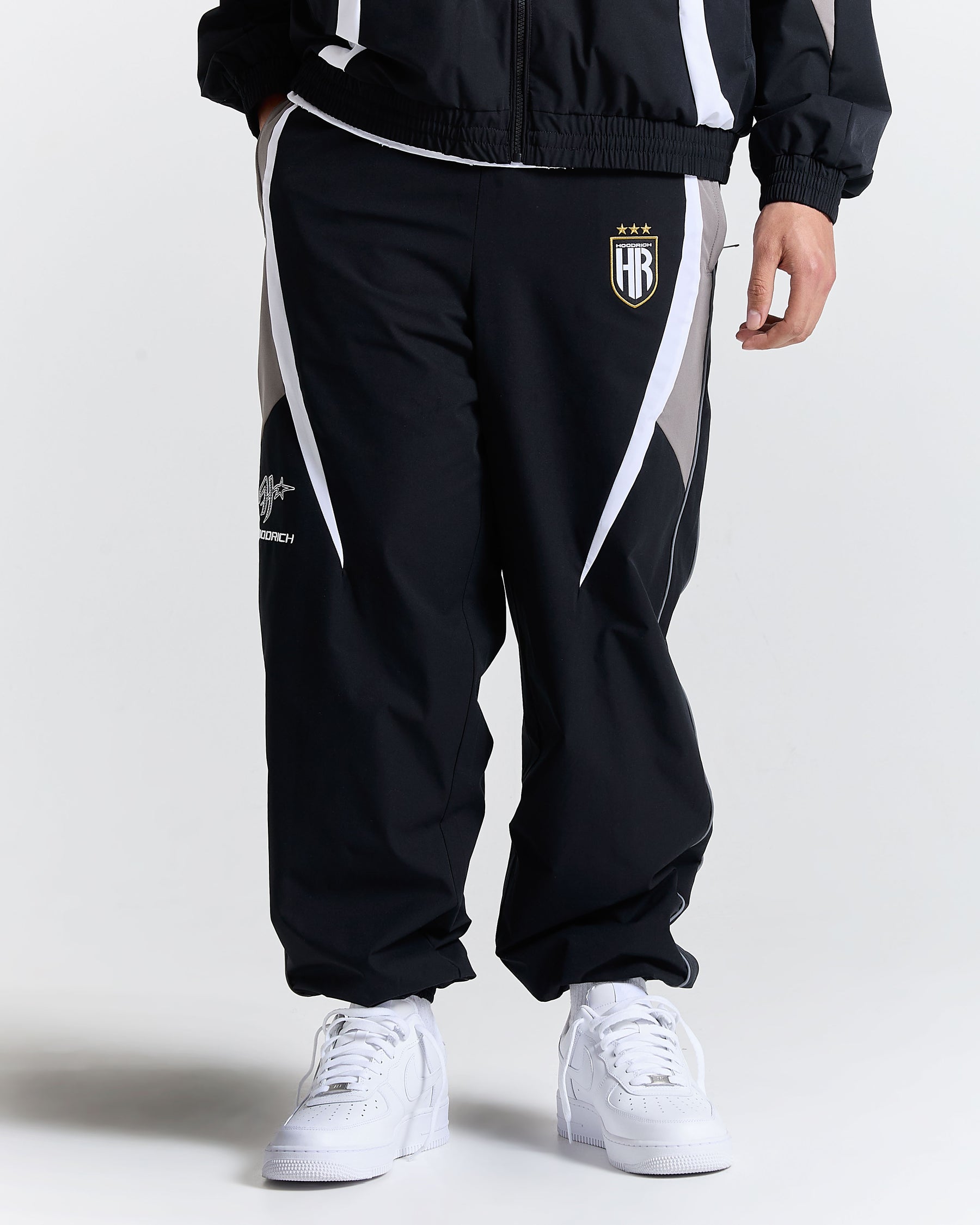 Glide Away Football Track Pants - Black