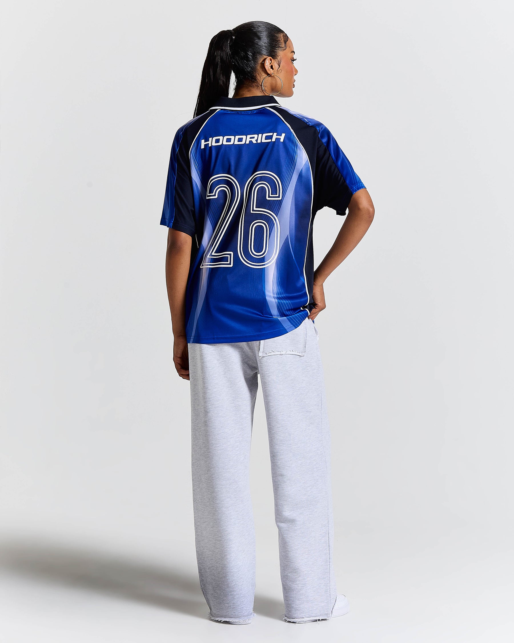 Glide Away Football Kit Shirt - Blue