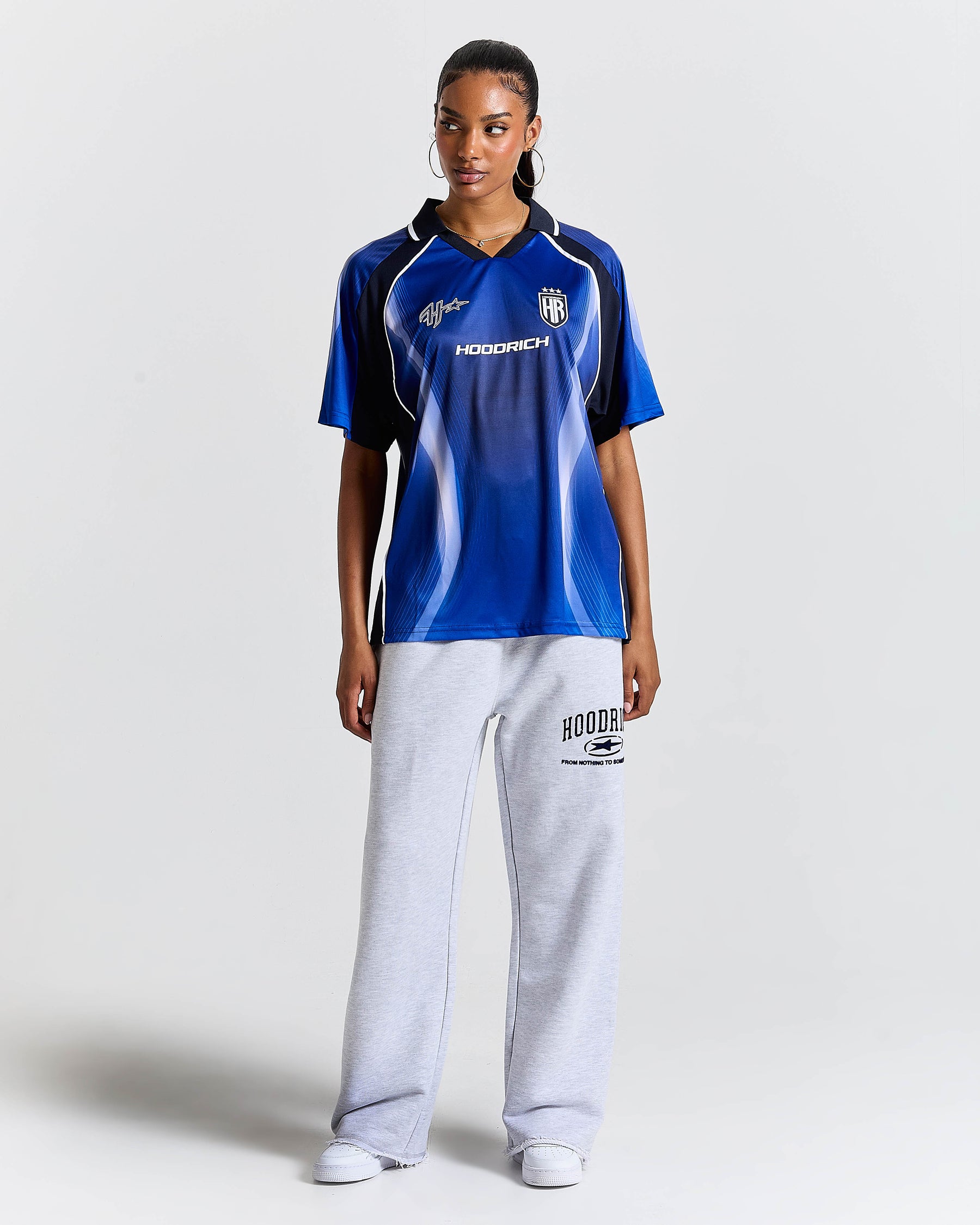 Glide Away Football Kit Shirt - Blue