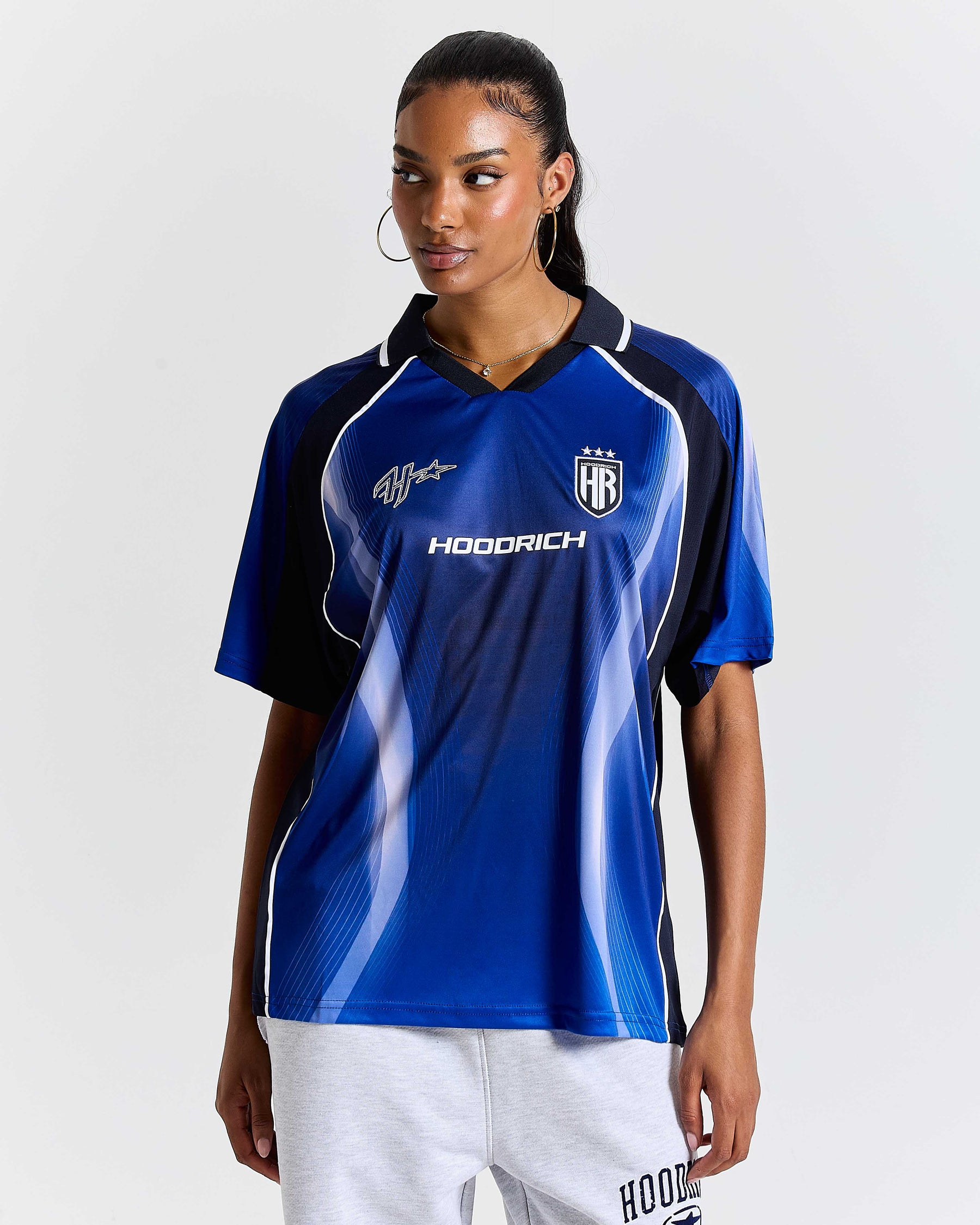 Glide Away Football Kit Shirt - Blue