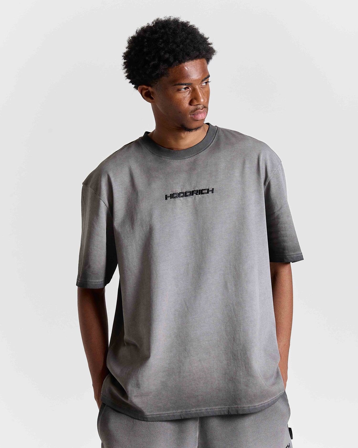 Ghost Oversizded T Shirt - Black Oil Wash