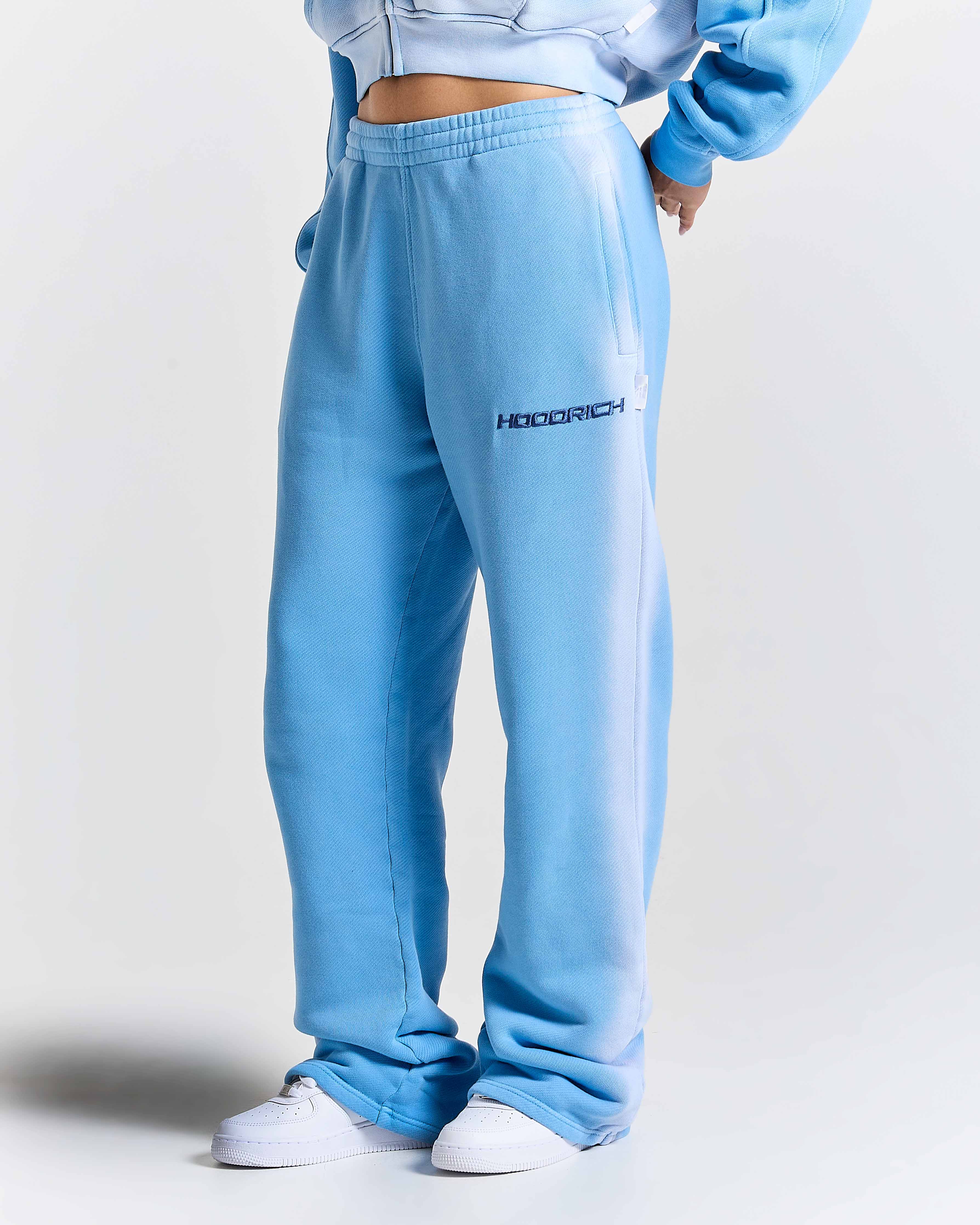 Women's Ghost Wide Leg Jogger - Blue
