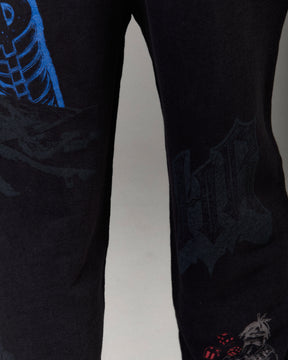 The Winner's Circle Oversized Jogger - Black Wash