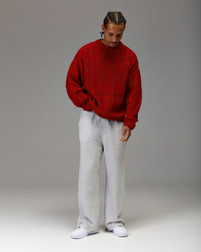 The Winner's Circle Knitwear Sweater - Fiery Red