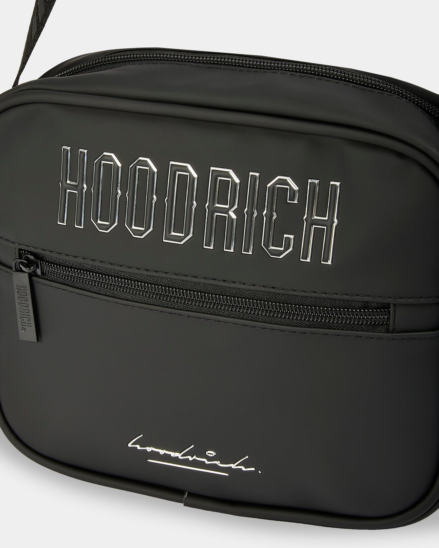 Coupe Messenger Bag - Black/Silver