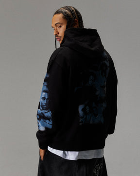 Hustle Boyz N The Hood Hoodie - Black/Blue