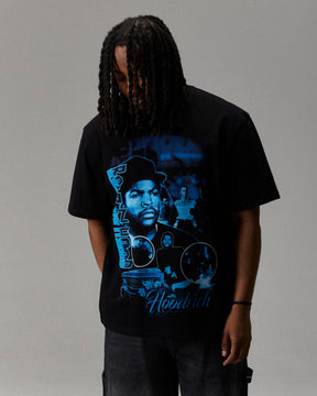 Empire Boyz N The Hood T-Shirt - Black/Blue
