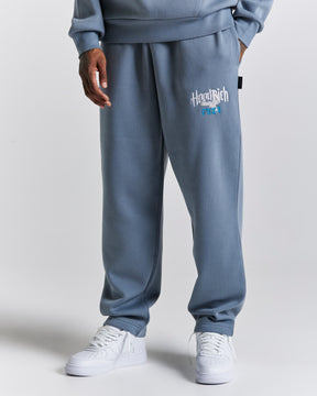 Rise Oversized Joggers - Grey/White/Blue