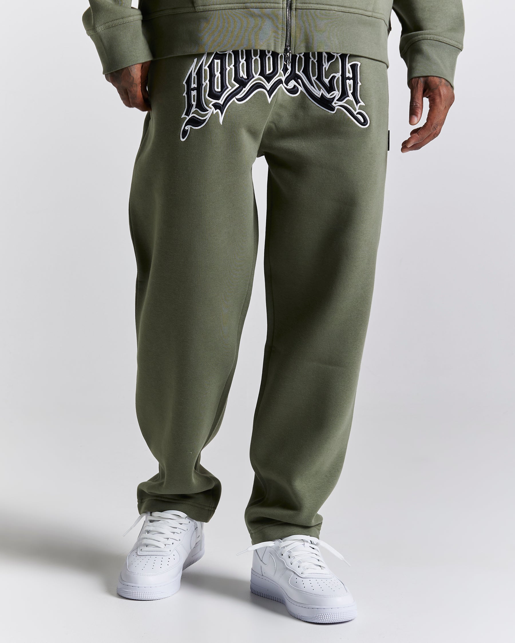 Ritual Oversized Joggers - Khaki Green/Black