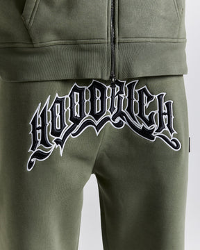 Ritual Oversized Joggers - Khaki Green/Black