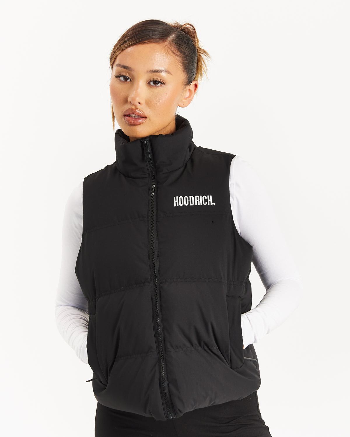 Cara Gilet - Black/White