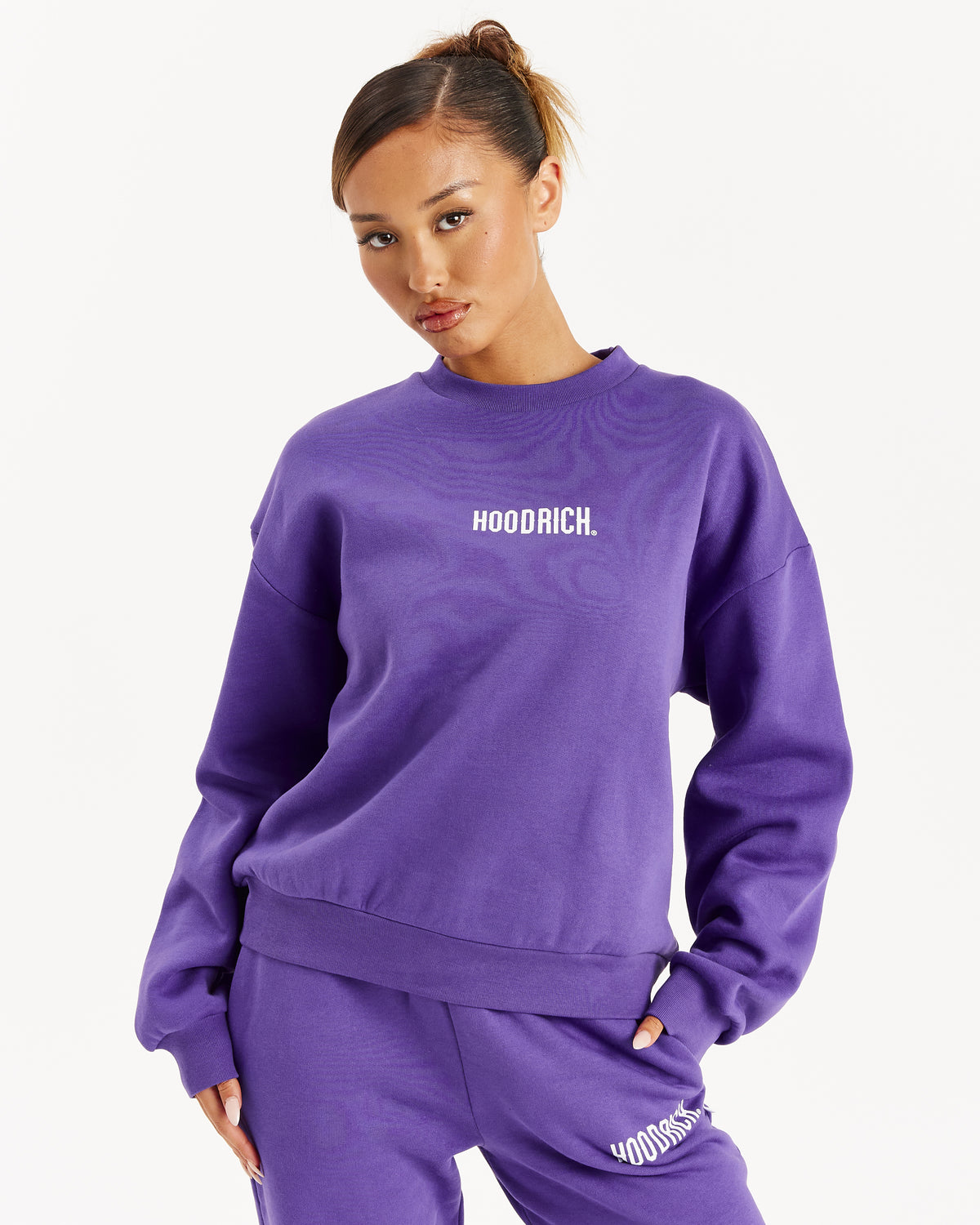 OG Storm Logo Sweatshirt - Violet/White