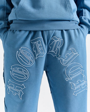 Helix Oversized Joggers - Blue