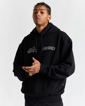 Graffiti Shutter Hoodie - Black/Grey