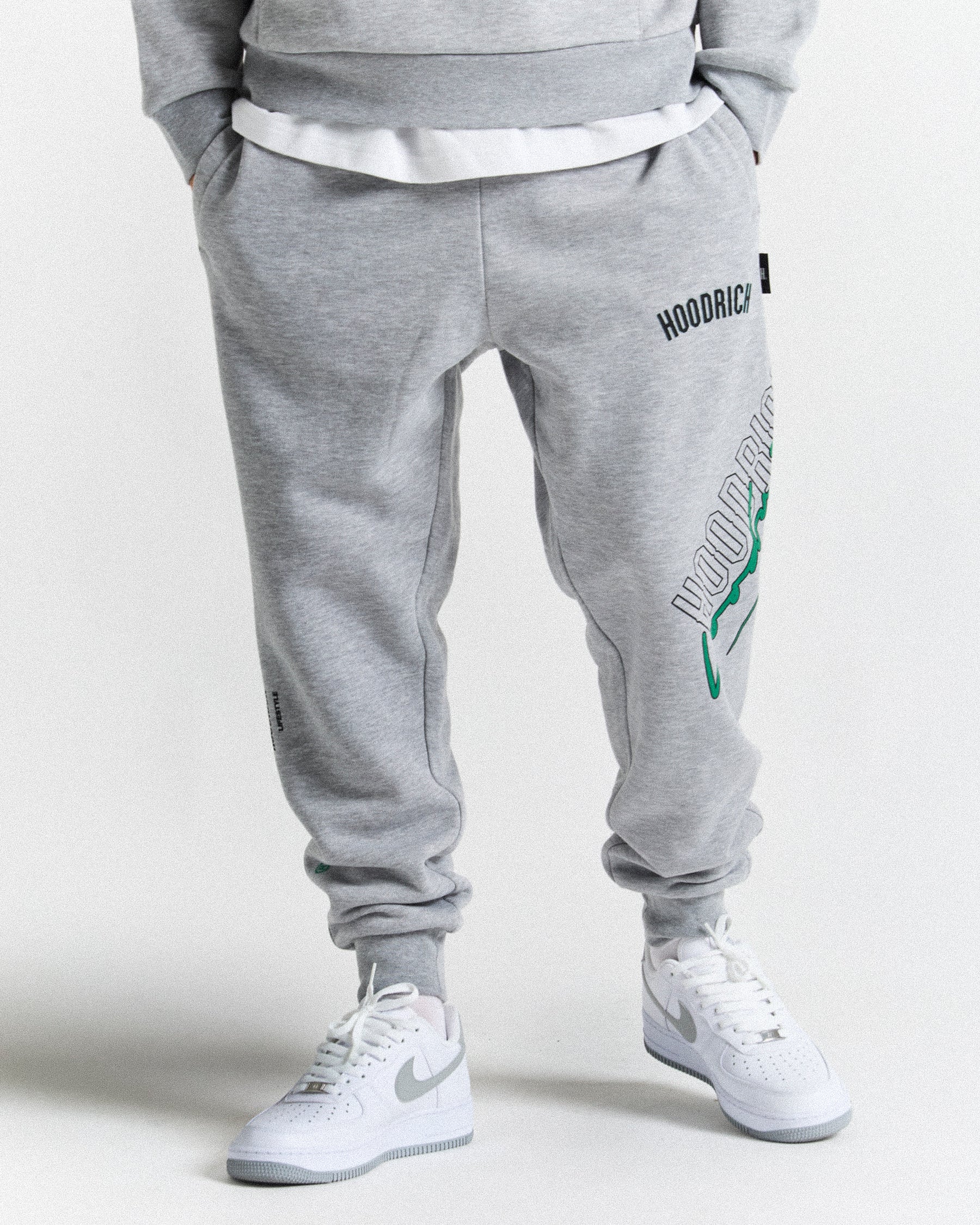 Caliber Joggers - Grey/Black/Green