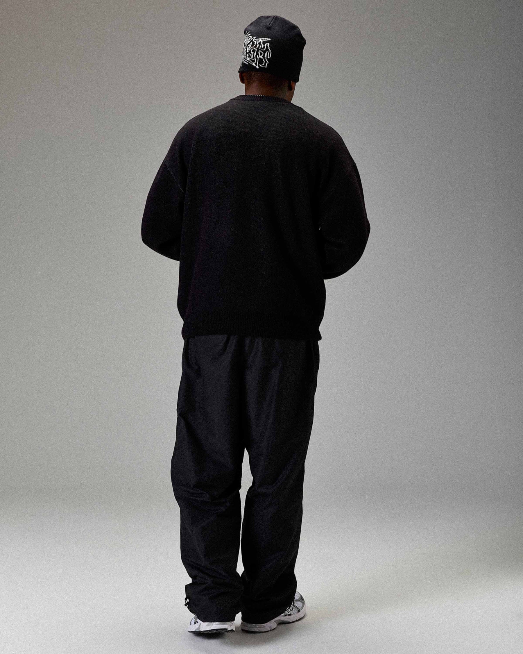 The Winner's Circle Wreckage Knitwear Sweater - Black/white