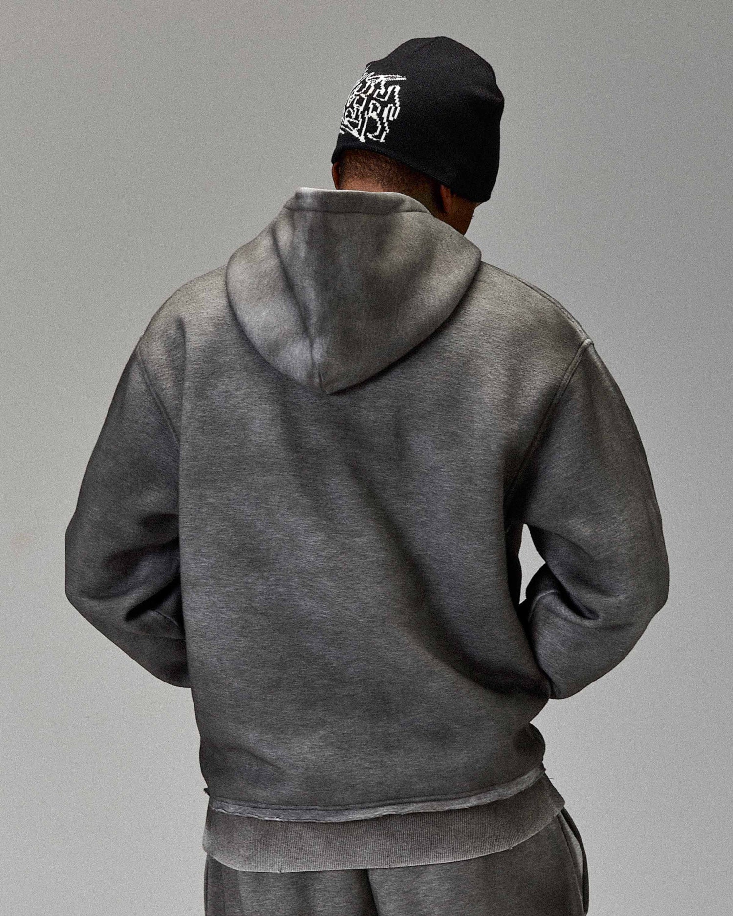 The Winner's Circle Hazy Oversized Hoodie - Grey