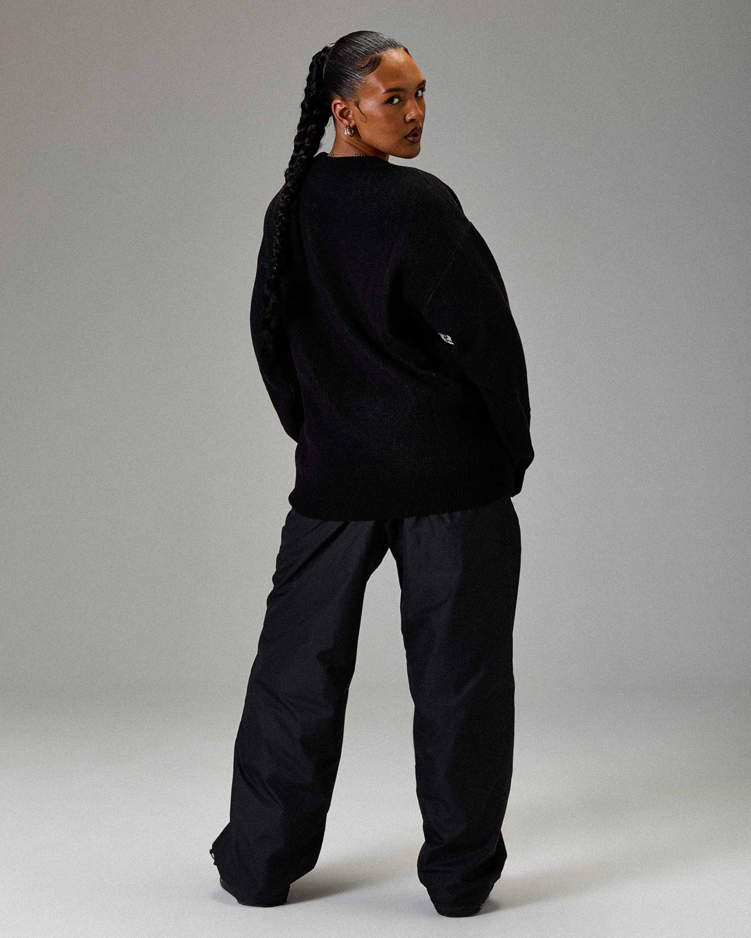 The Winner's Circle Wreckage Knitwear Sweater - Black/white