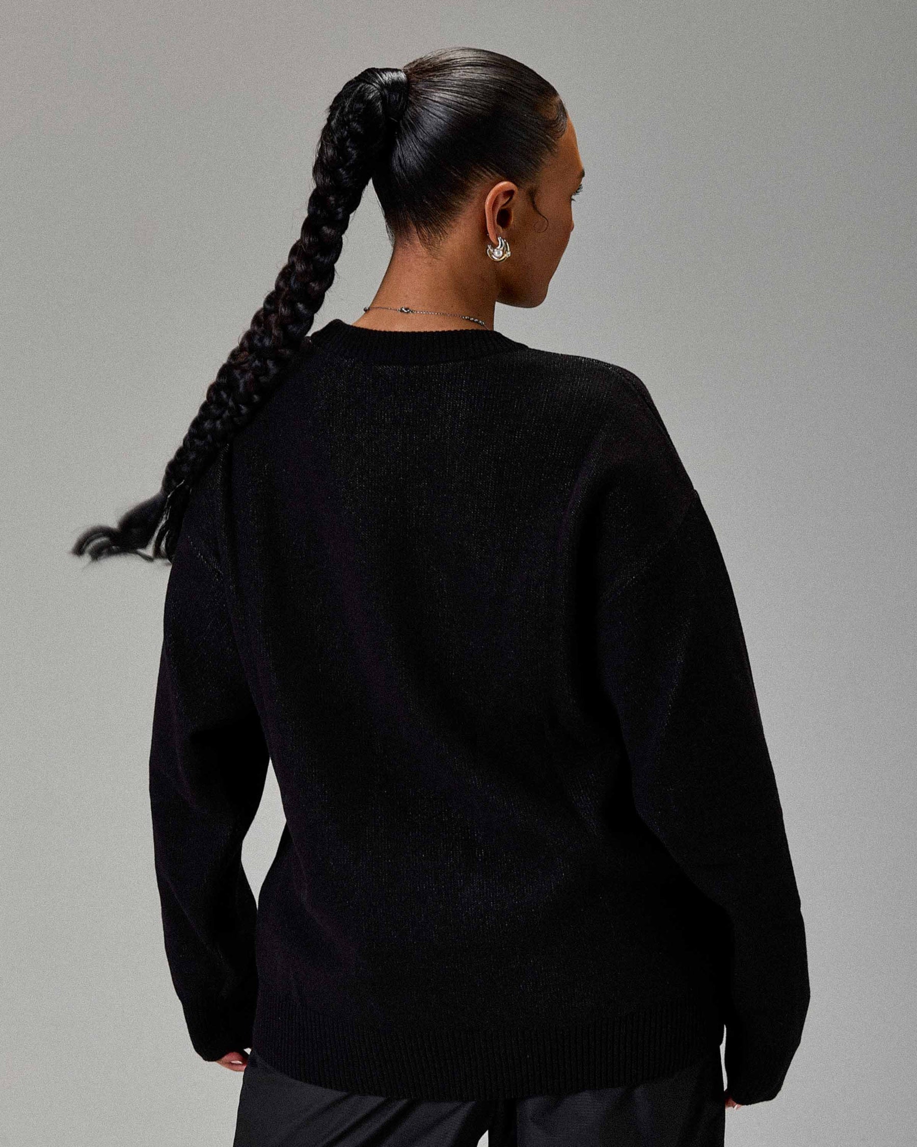 The Winner's Circle Wreckage Knitwear Sweater - Black/white