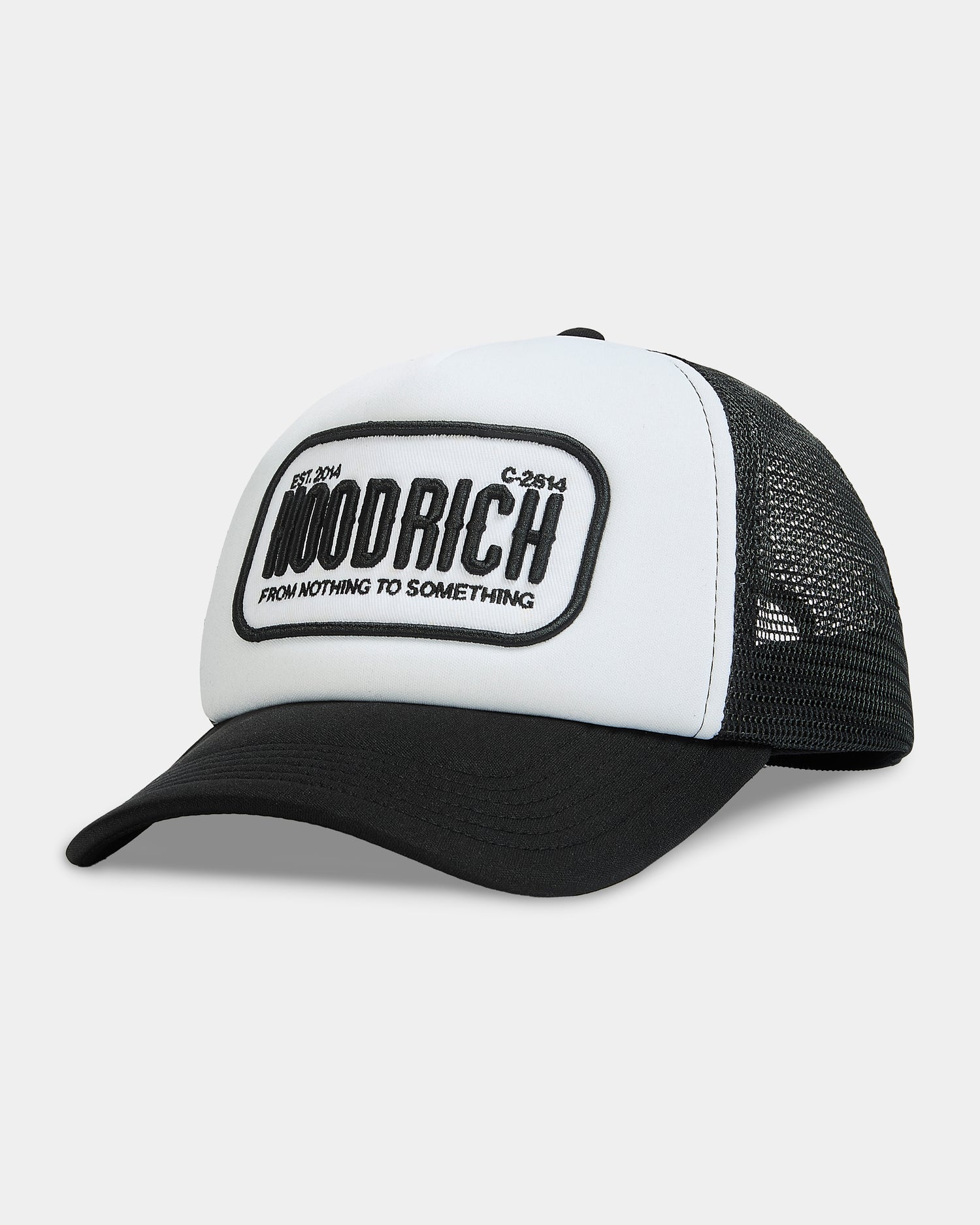 Stamp Trucker Cap - White/Black