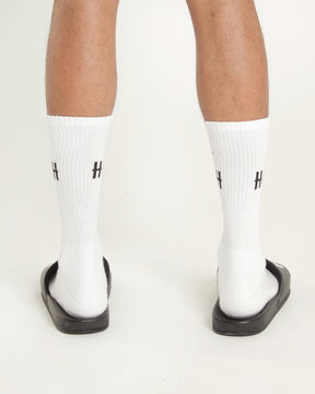 OG Core 3 Pack Crew Socks - White/Black